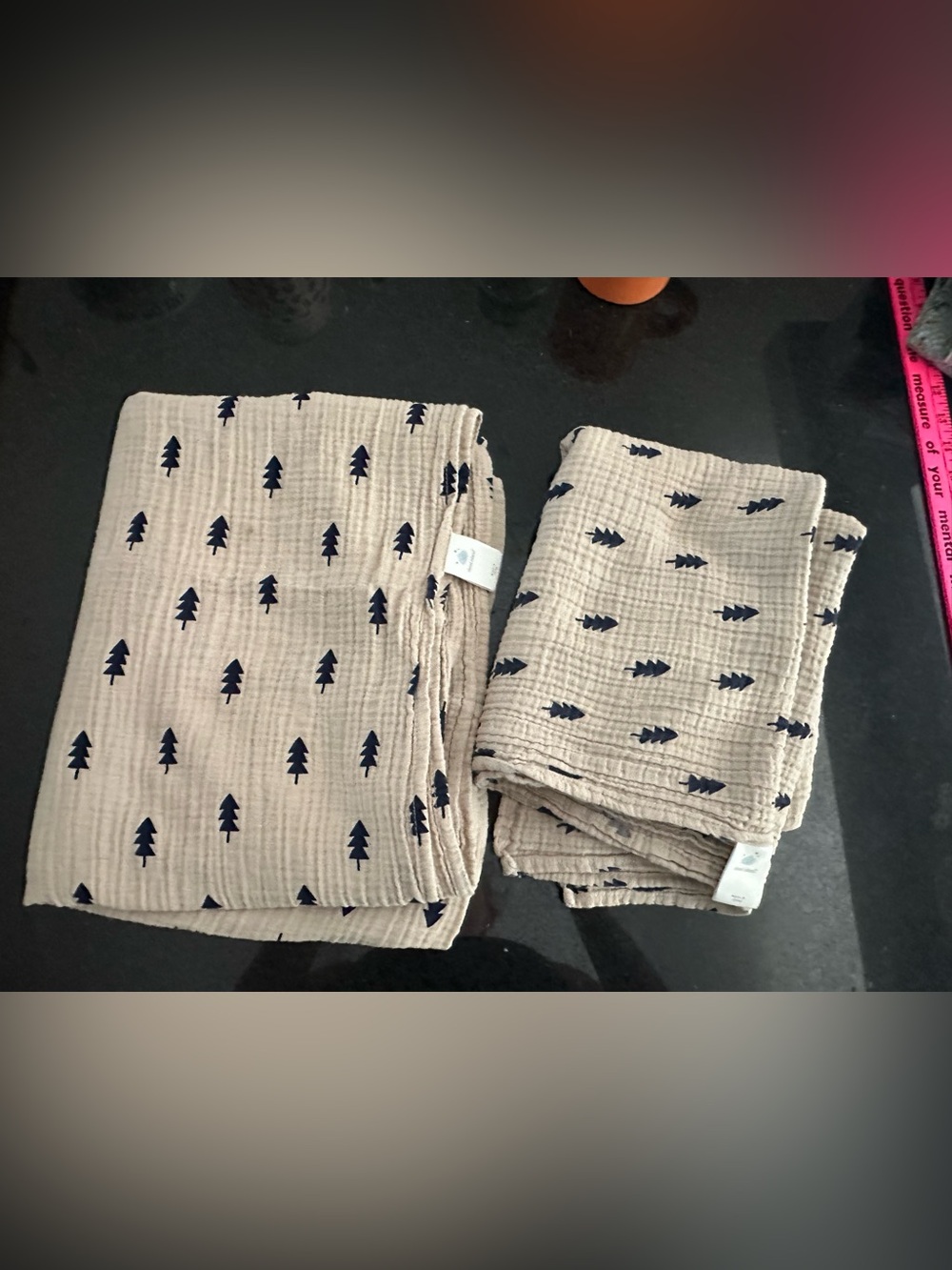 2 Cloud Island swaddle blankets